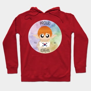 Proud to be Korean (Sleepy Forest Creatures) Hoodie